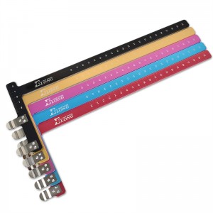 46BS02 보우 스퀘어 Bowstring Nock 포인트 L 모양의 눈금자 활을 Recurve 활 Takedown 활