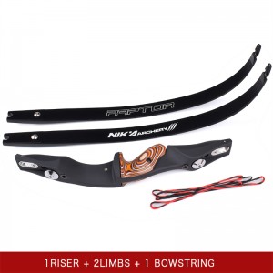 Nika Archery 220053 60 인치 재발 활 17inch ilf rh/lh 라이저 대상 스포츠 촬영&hunting