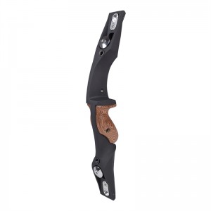 Nika Archery 220019 17inches ILF RH Risers Recurve 활 장비 사냥 야외 스포츠를위한 손잡이
