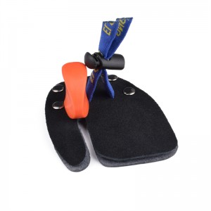 Elong 야외 42FT05 LH M 사이즈 양궁 손가락 탭 손가락 보호자 손가락 보호기 가죽 촬영 탭