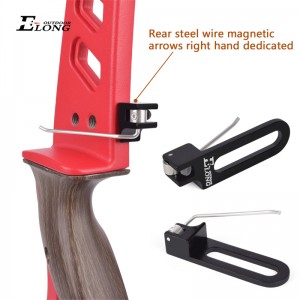 Elong 야외 250007-01 RH Aluminum Arrow REST RECURVE BUY TARGE Target Shooting 용 장비